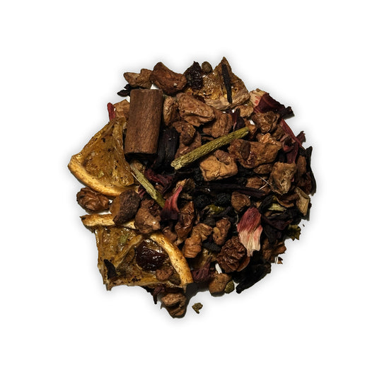 Narancsos forralt bor tea